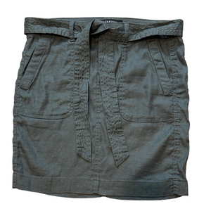 Liverpool olive linen skirt sz 4